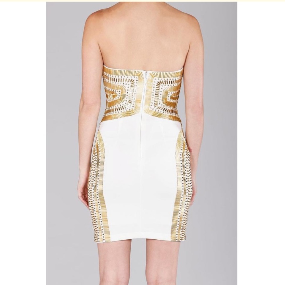 Wow Couture Sweet Heart Body Con W/ Beading Detail - Picture 2 of 4